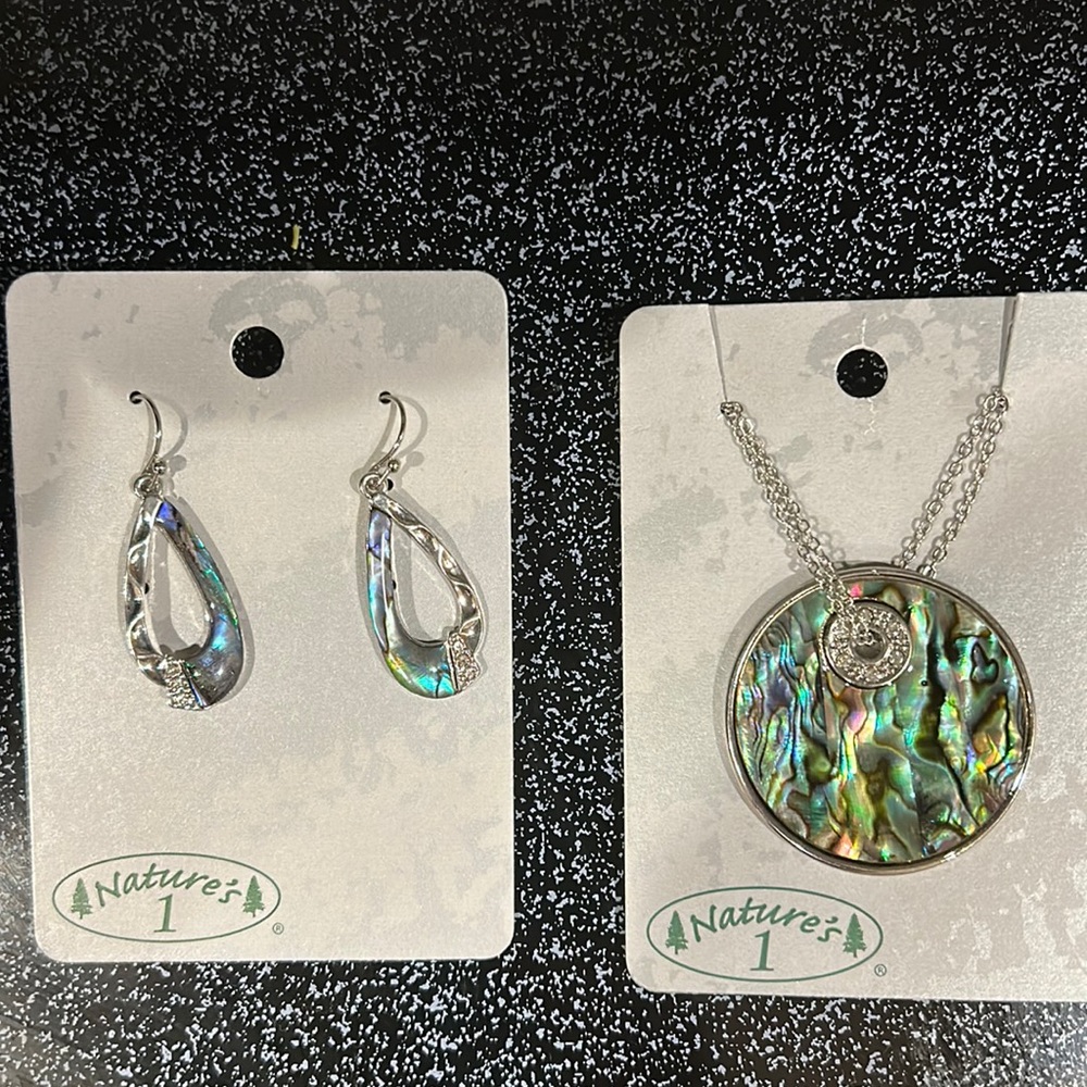 Earrings and Necklace